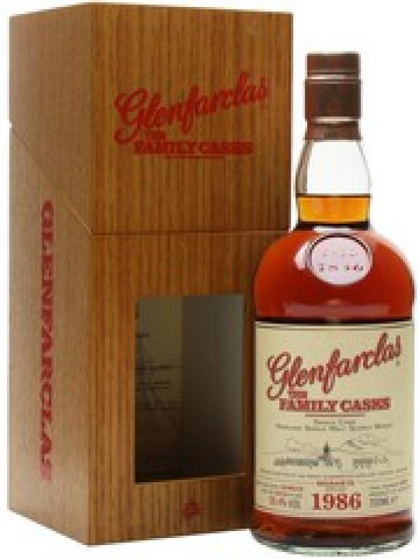 Glenfarclas 1986 Family Casks, in wooden box