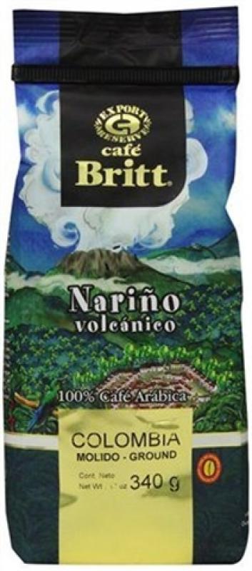 Cafe Britt Colombian Narino Volcanico, в зернах