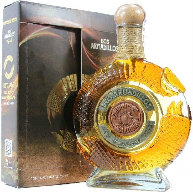 "Dos Armadillos" Reposado, gift box