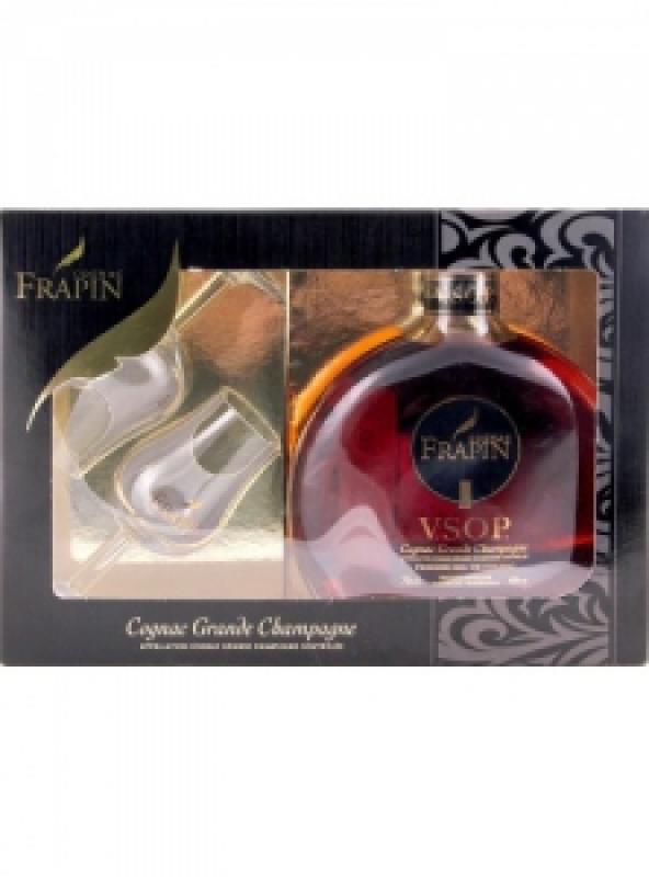 Frapin V.S.O.P. Grande Champagne подарочный набор с двумя бокалами