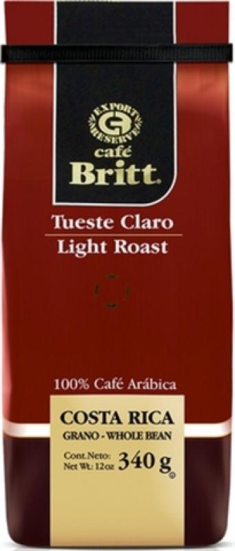 Cafe Britt Costa Rican Light Roast, в зернах