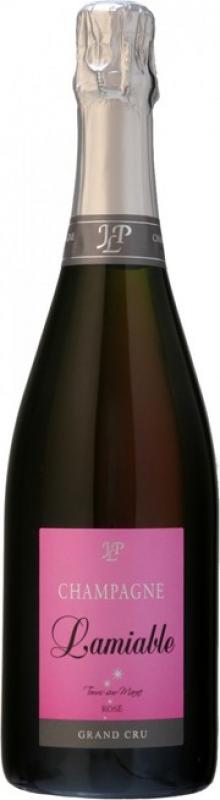 Champagne Lamiable, Rose Brut Grand Cru AOC