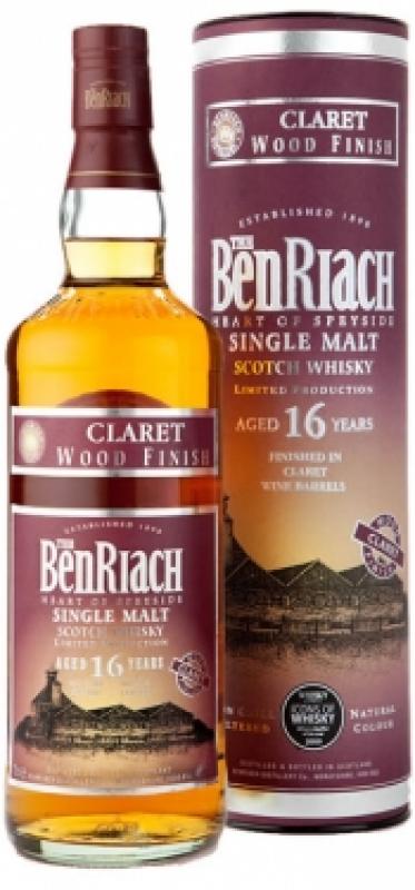 Benriach "Claret Wood Finish" 16 years old, in tube