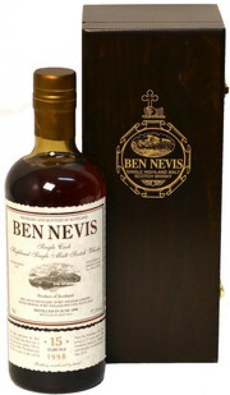 "Ben Nevis" 15 Years Old, wooden box