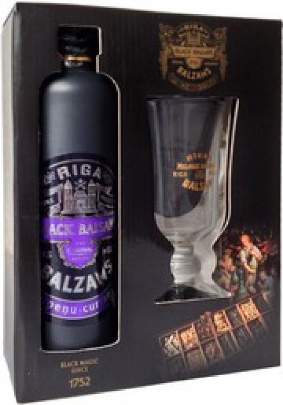 Riga Black Balsam Currant, gift box with a mug