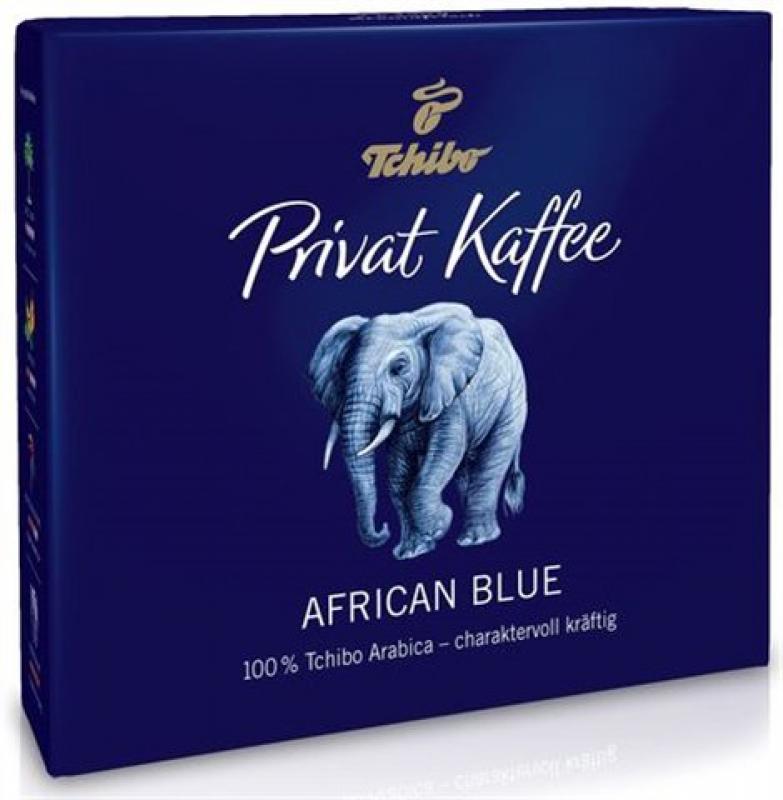 Tchibo Privat Kaffee African Blue, молотый