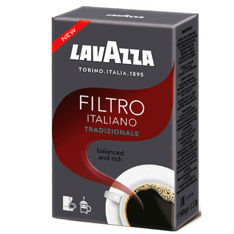Lavazza Filtro Italiano Tradizionale, молотый