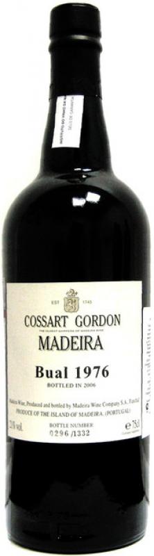 Cossart Gordon, Bual, 1976