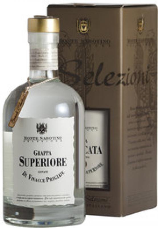 "Monte Sabotino" Grappa Bianca Superiore, gift box