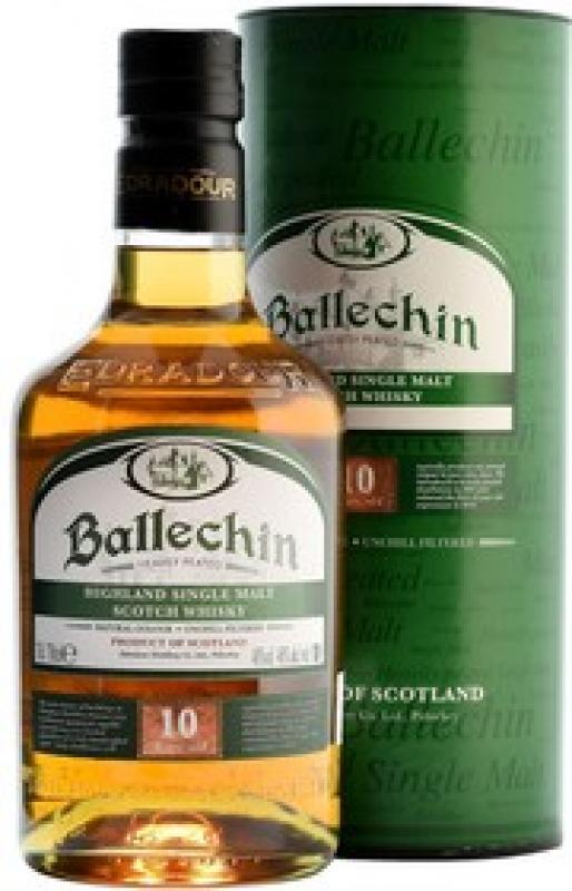 "Ballechin" 10 Years Old, in tube
