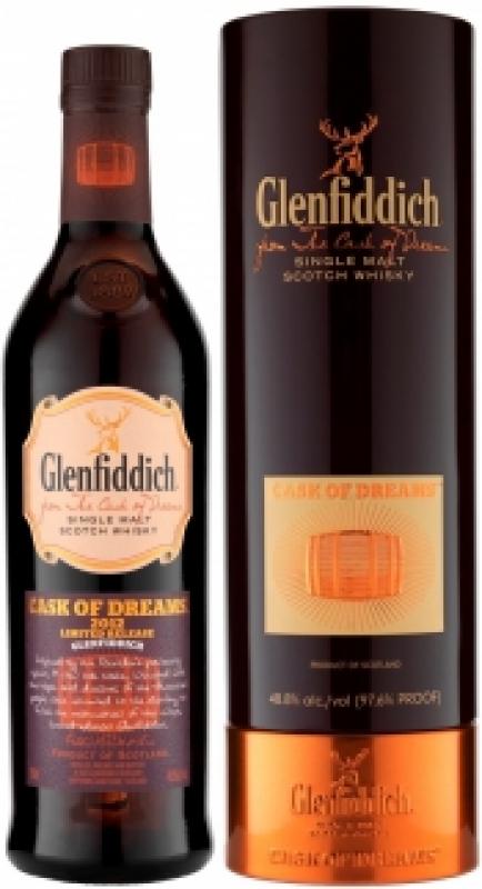Glenfiddich, "Cask of Dreams", 2012, in tube