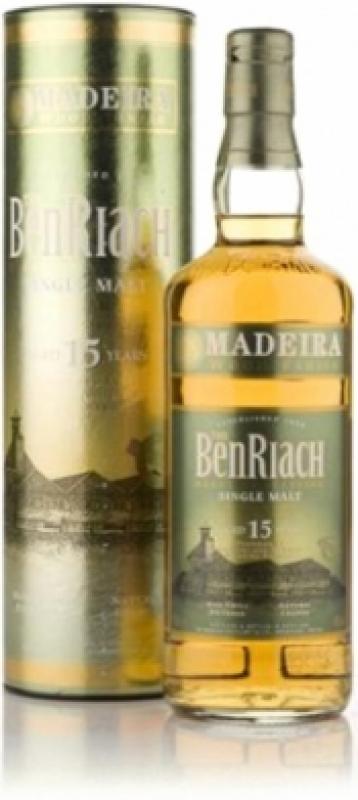 Benriach Madeira Wood Finish 15 years old, In Tube