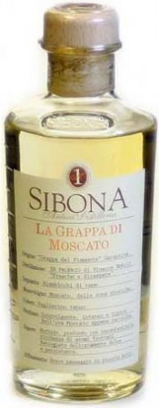 Sibona, Grappa Moscato