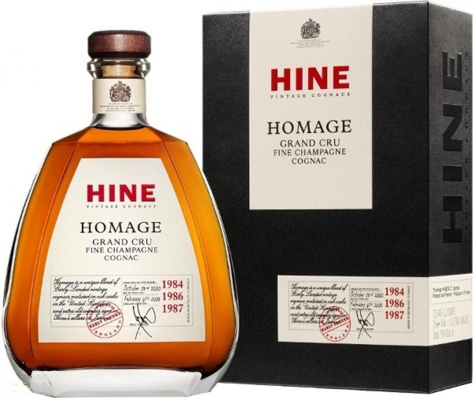 Hine "Homage" Grand Cru в коробке