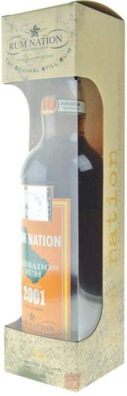 "Rum Nation", Barbados 10 Years Old, gift box