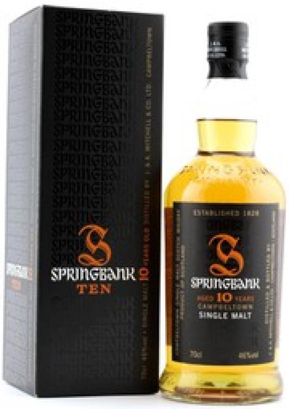 Springbank 10 years old, gift box