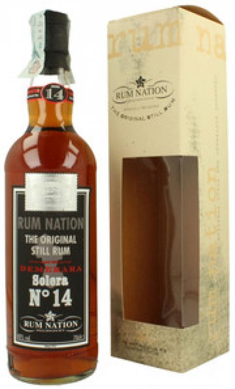 "Rum Nation", Demerara Solera №14, gift box
