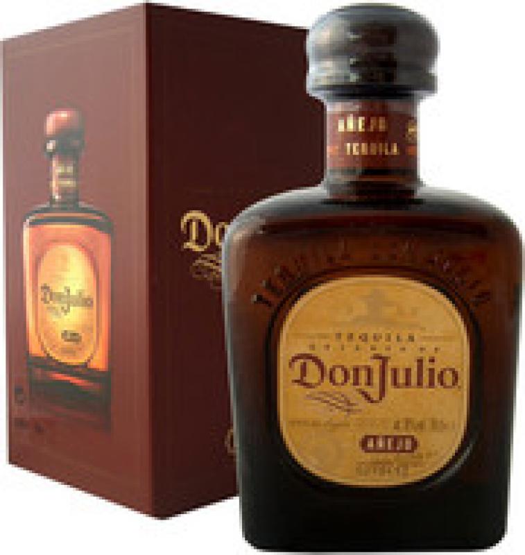 Don Julio Anejo, with box