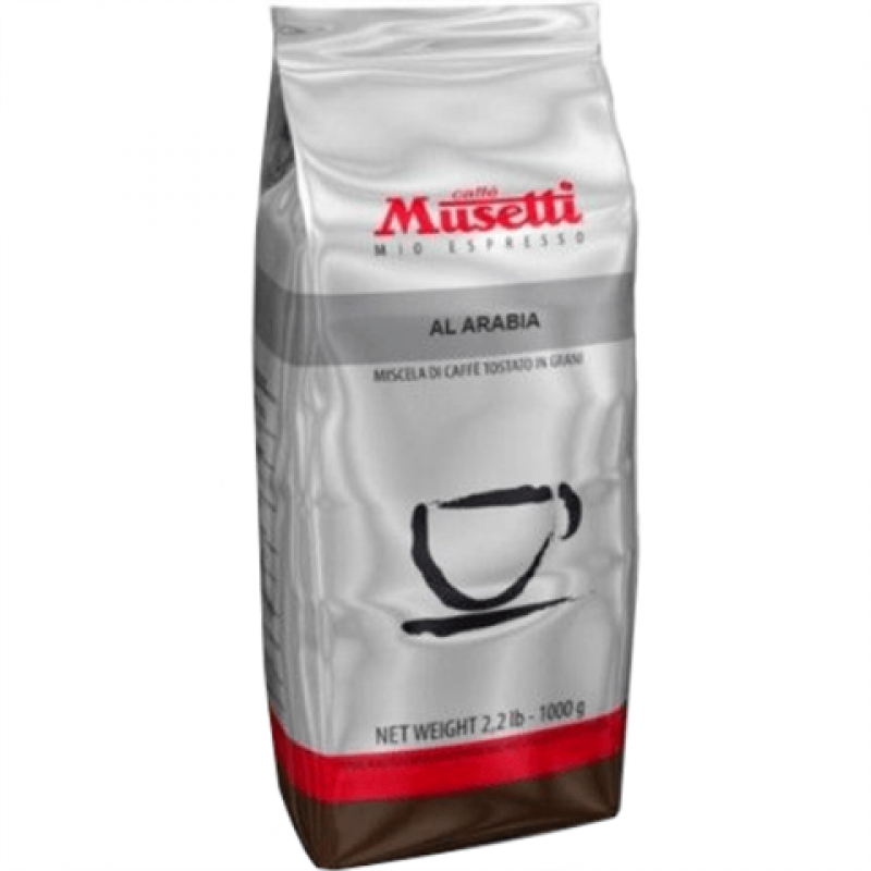 Musetti Caffe Arabica 100%, в зернах