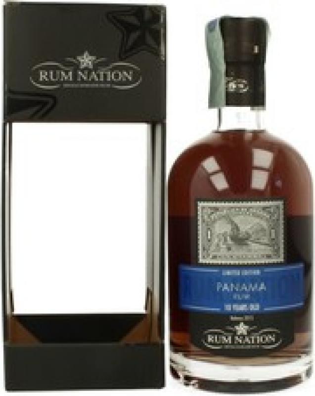 "Rum Nation", Panama 10 Years Old, gift box