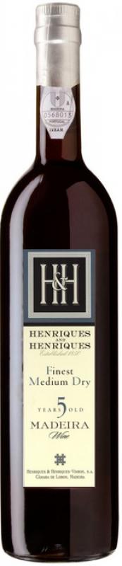 Henriques & Henriques, Finest Medium Dry 5 Years Old, Madeira DOP