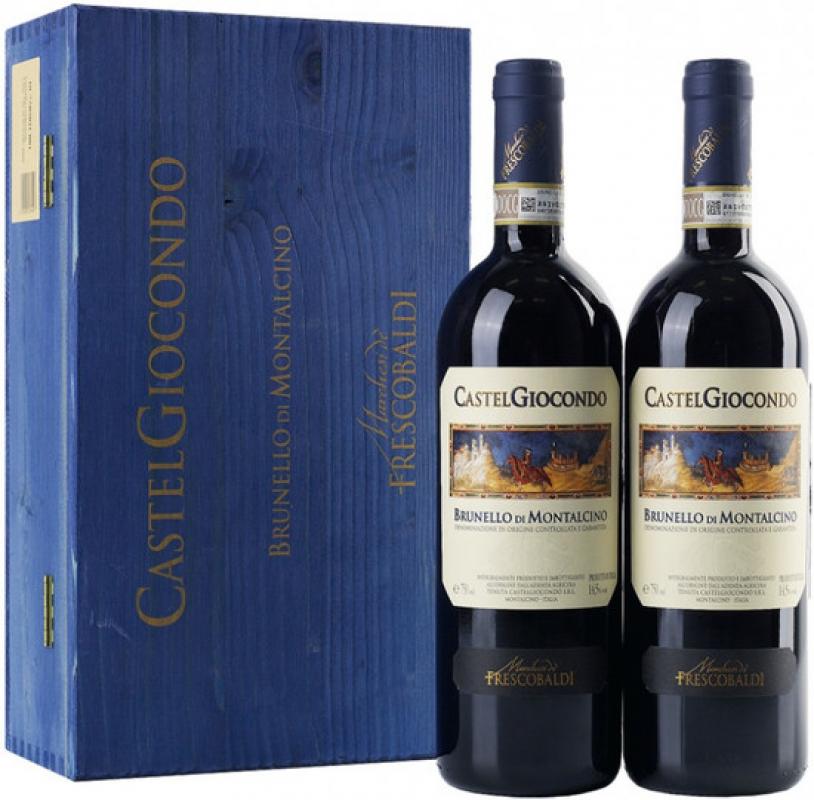 Gift Set "Castelgiocondo" Brunello di Montalcino DOCG, wooden box