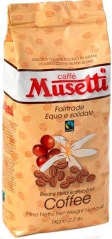 Musetti Caffe Fairtrade, в зернах