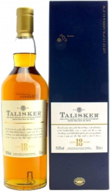 Talisker 18 Years Old, gift box