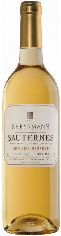 Kressmann, "Grande Reserve" Sauternes AOC, 2009
