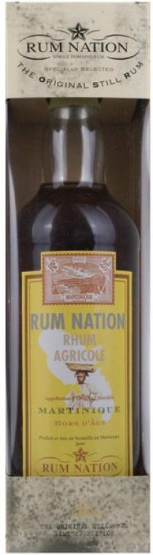 "Rum Nation", Martinique Hors d'Age AOC, gift box
