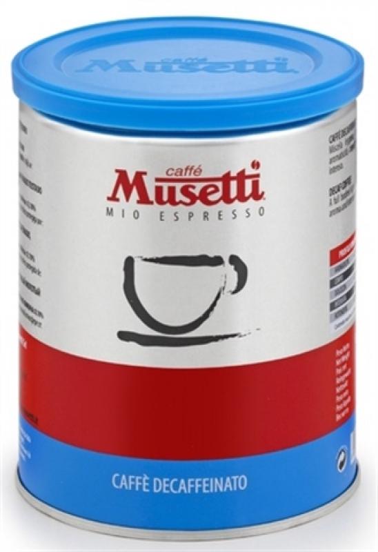 Musetti Caffe Decaffeinated, молотый ж/б