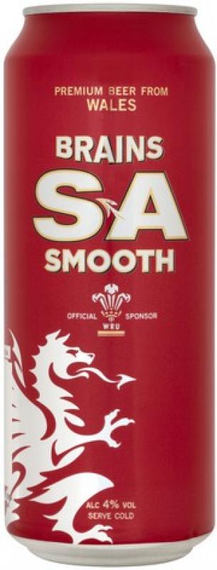 Brains SA Smooth (with nitrogen capsule), in can