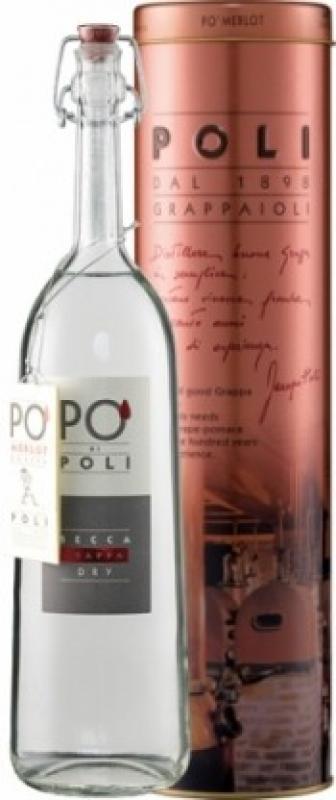 Grappa Po Di Poli Secca in gift box