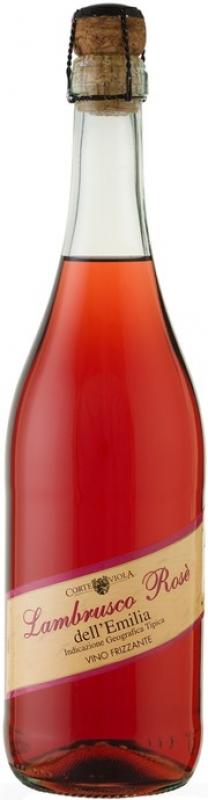 Contri Spumanti, "Corte Viola" Lambrusco dell'Emilia Rose Amabile IGT
