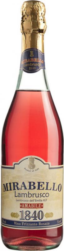 Chiarli 1860, "Mirabello" Rosato, Lambrusco dell'Emilia IGT