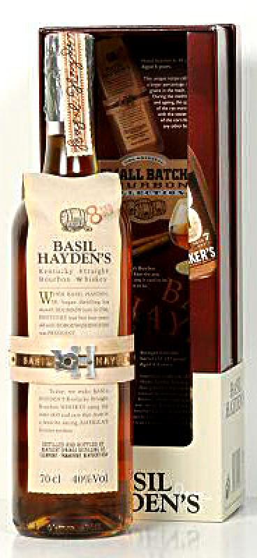 Basil Hayden's aged 8 years, with box