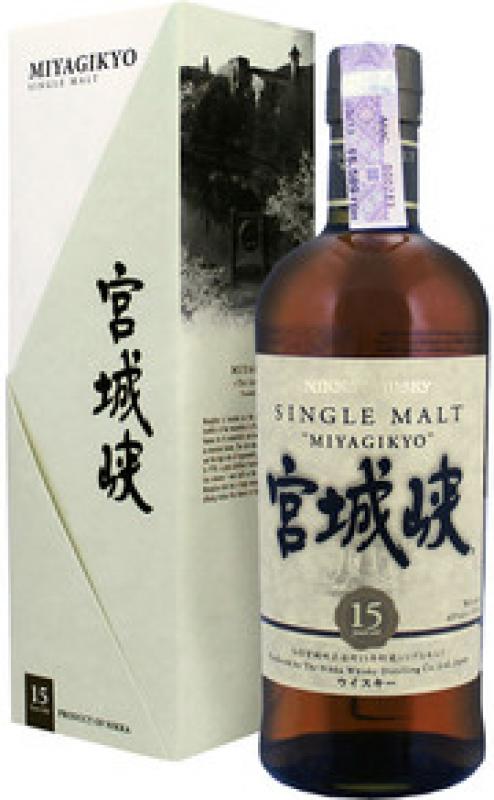 "Nikka" Miyagikyo 15 Years Old, gift box