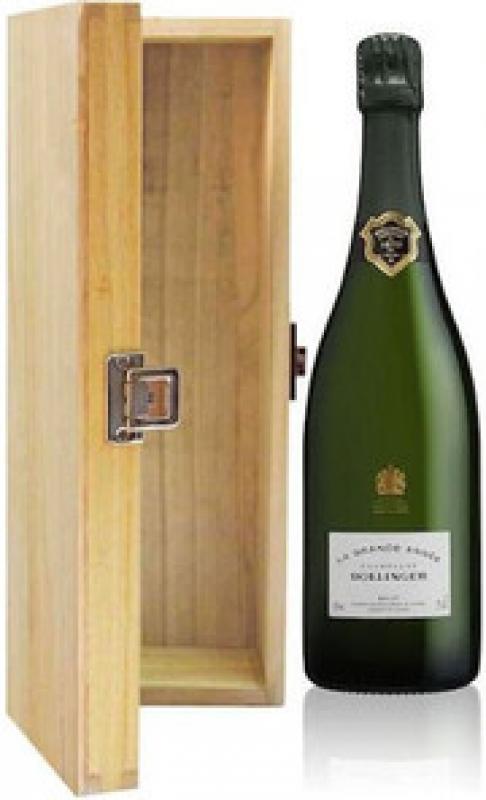 Bollinger, "La Grande Annee" Brut AOC, 2002, wooden box