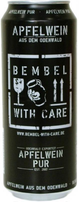 "Bembel With Care" Apfelwein-Pur, in can
