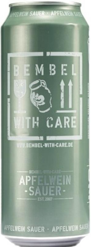 "Bembel With Care" Apfelwein-Sauer, in can