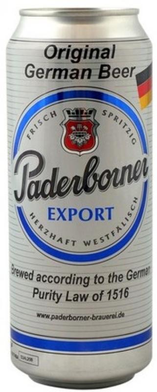 Paderborner" Export, in can