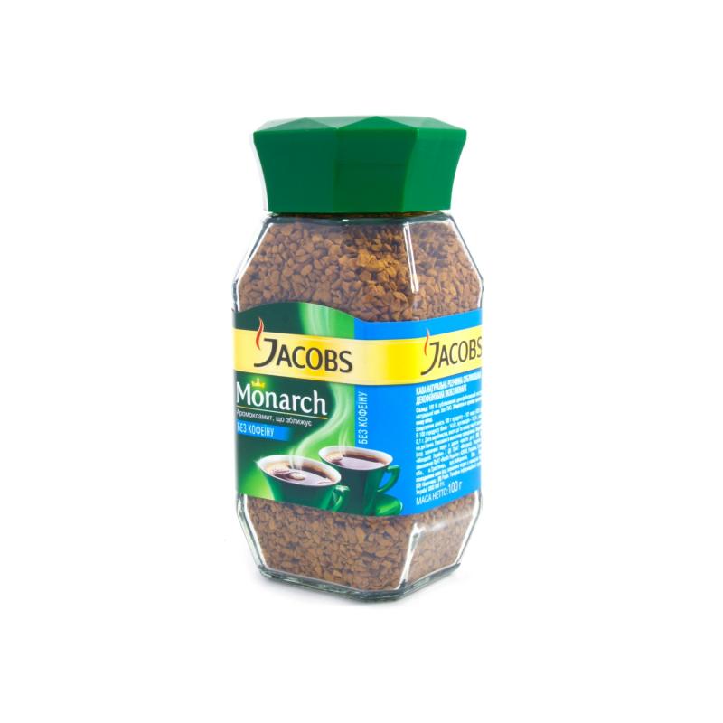 JACOBS MONARCH, БЕЗ КОФЕИНА