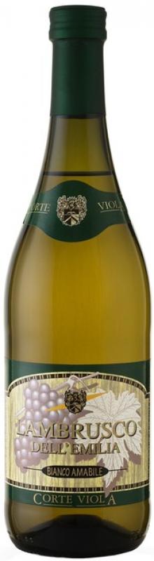 Contri Spumanti, "Corte Viola" Lambrusco dell'Emilia Bianco Amabile IGT