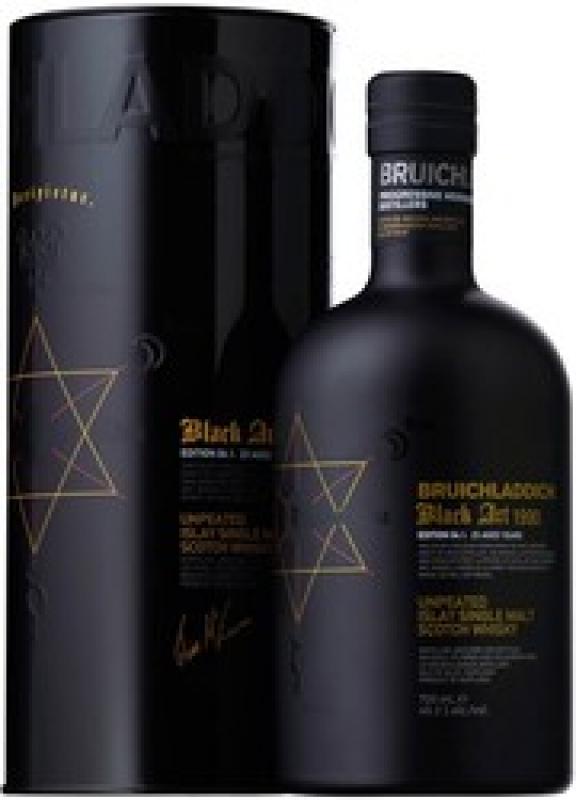 Bruichladdich, "Black Art" Edition 04.1, 1990, in tub