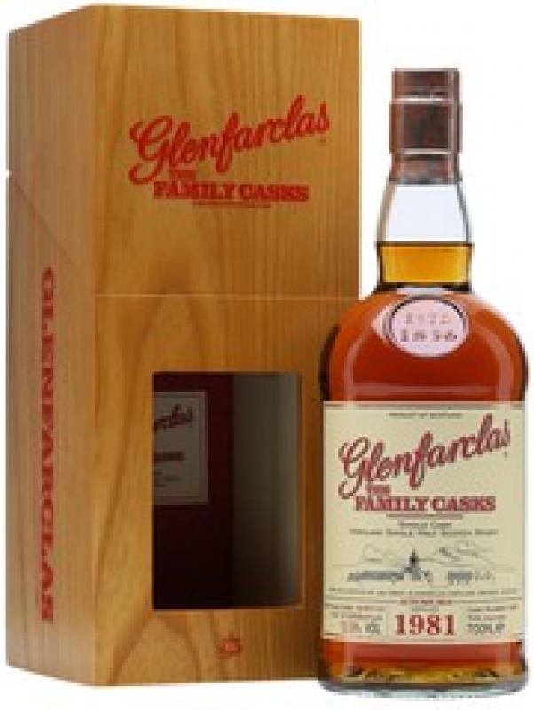 Glenfarclas 1981 Family Casks (52,9%), in gift box