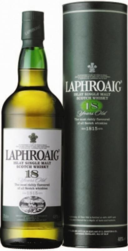 Laphroaig Malt 18 Years Old, gift box