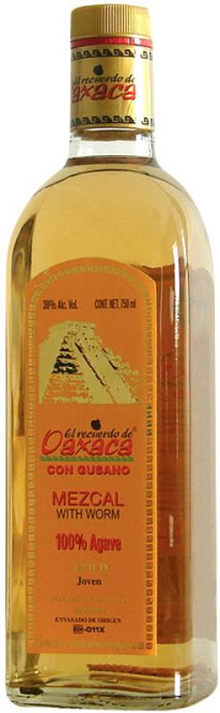 El recuerdo de Oaxaca Gold with worm