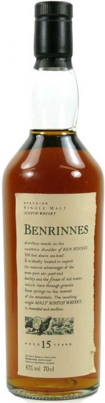 "Benrinnes" 15 Years Old