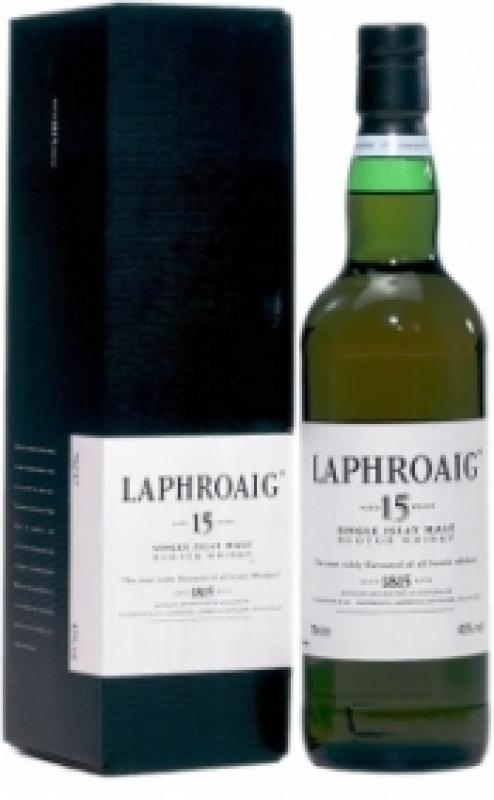 Laphroaig Malt 15 years old, with box