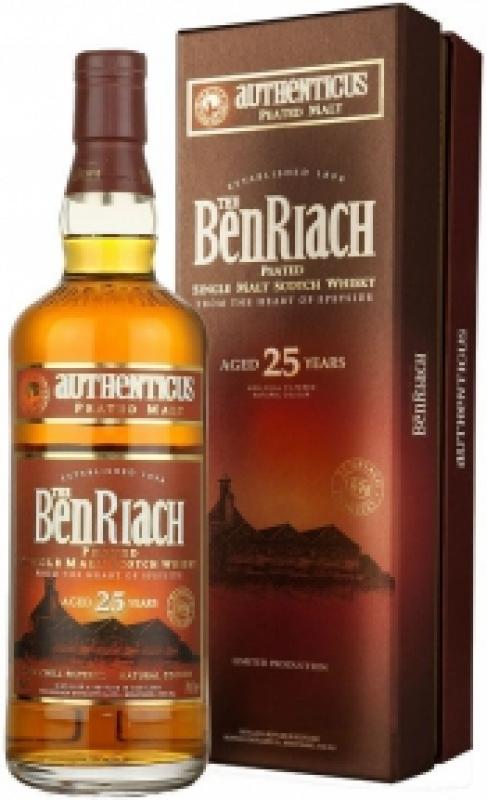 Benriach, "Authenticus" Peated, 25 Years Old, gift box